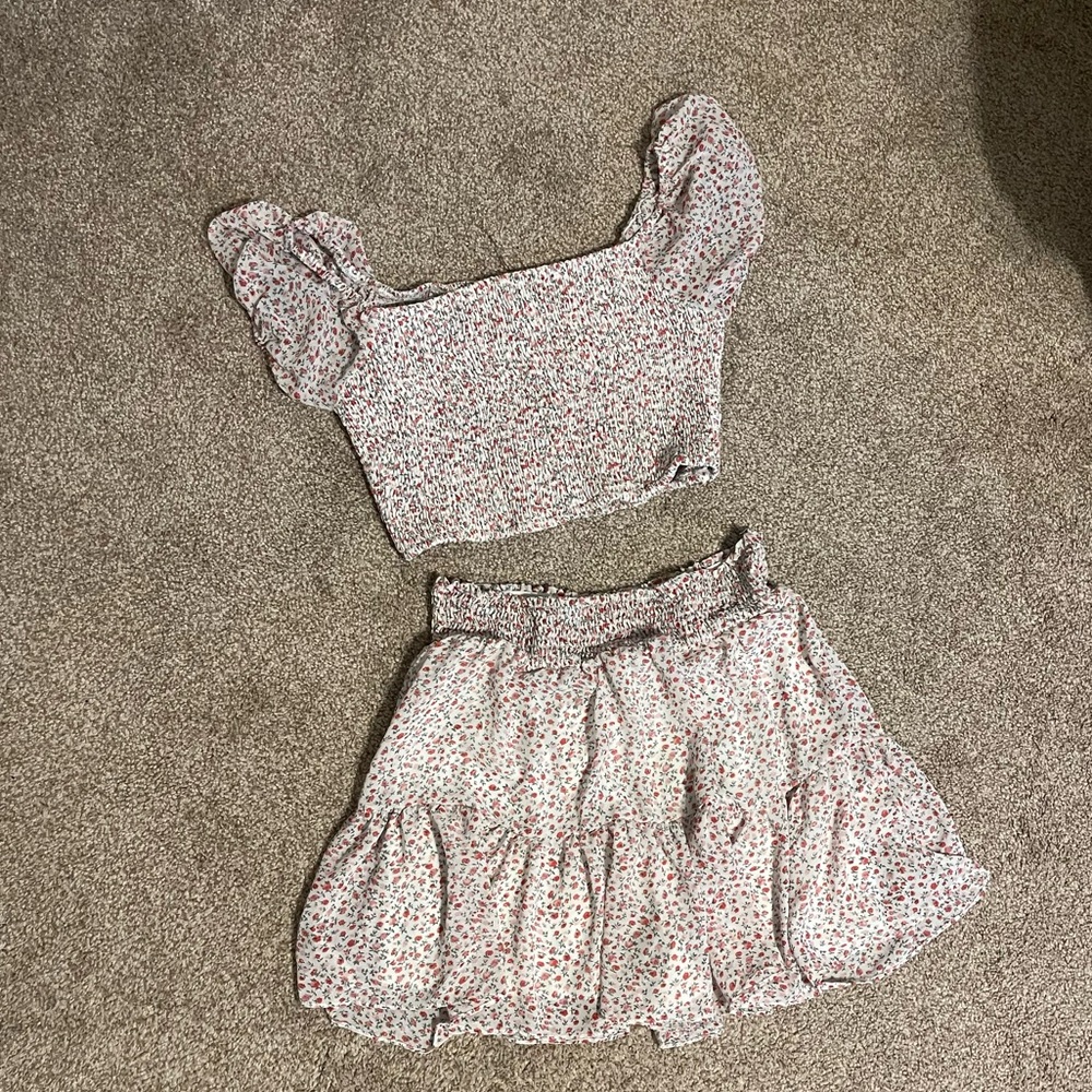 Boutique Two Piece Floral Set